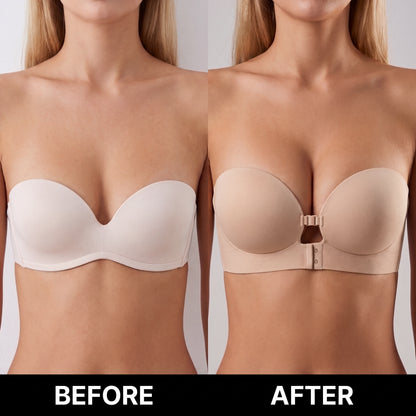 Non-Slip Strapless Push-Up Bra
