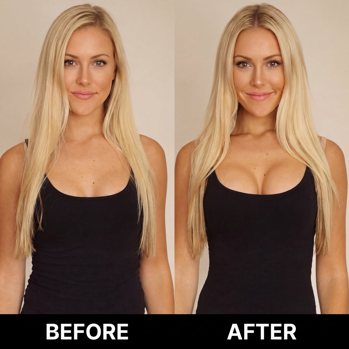 Non-Slip Strapless Push-Up Bra